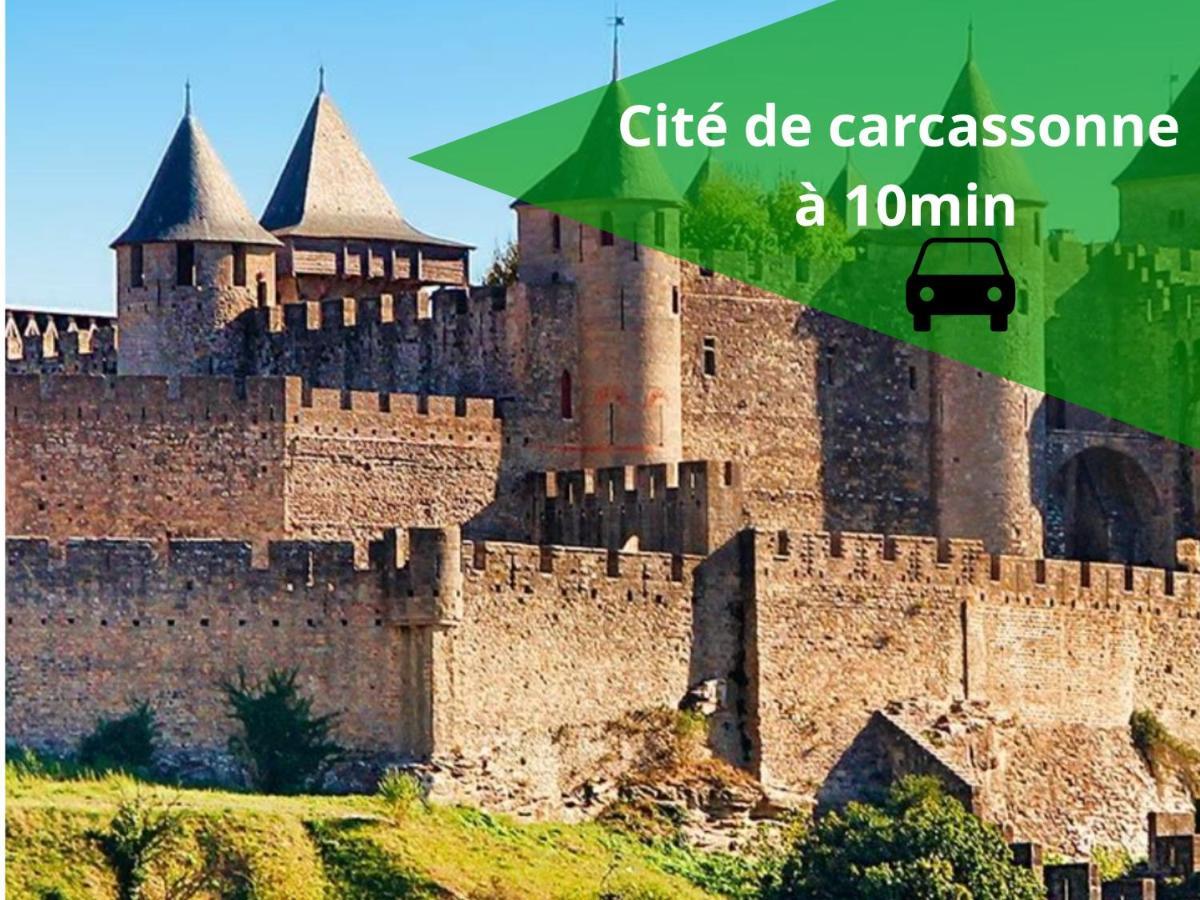 Apartament *Le Cocon Bistroquet*Oc.Keys/Terrasse/ Parking Carcassonne Zewnętrze zdjęcie